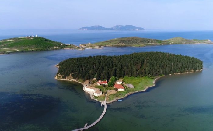 Vlora -Island of Zvernec Monastery